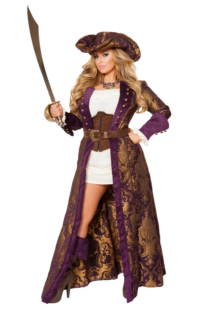 Roma Costume Decadent Pirate Diva Costume 3 Roma Costume Decadent Pirate Diva Costume