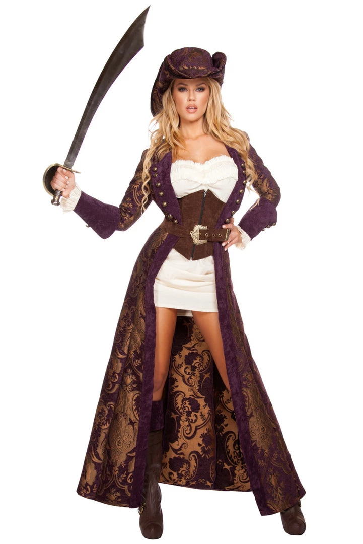 Roma Costume Decadent Pirate Diva Costume 1 Roma Costume Decadent Pirate Diva Costume