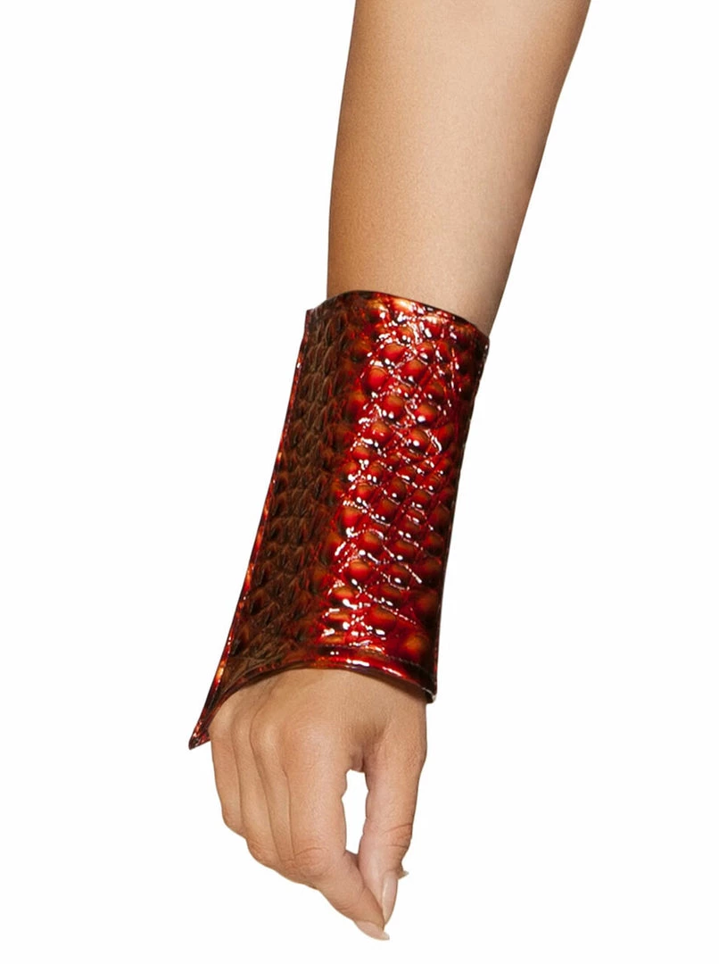 Roma Costume Gloves And Arm Warmers Set Of Red Dragon Slayer Wrist Cuffs 2 Roma Costume Gloves And Arm Warmers Set Of Red Dragon Slayer Wrist Cuffs