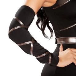 Roma Costume Strappy Arm Cuffs