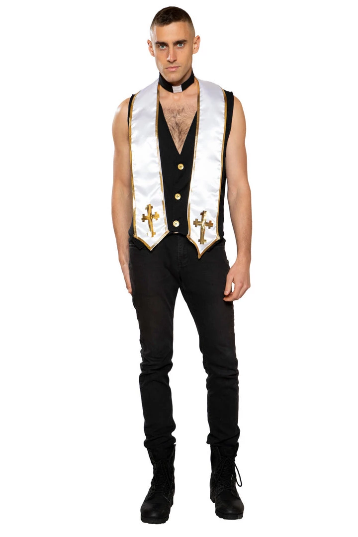 Roma Costume Sexy Halloween Costumes Men's Priest Costume 1 Roma Costume Sexy Halloween Costumes Men's Priest Costume