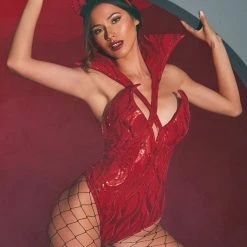 Roma Costume Underworld Devil Diva Costume Sexy Halloween Costumes