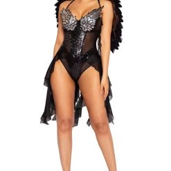 Roma Costume Sexy Halloween Costumes Dark Angel Diva Costume