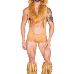 Roma Costume Men's King Of The Jungle Costume Sexy Halloween Costumes