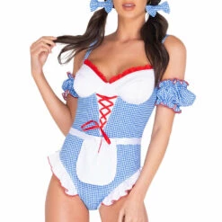 Roma Costume Sexy Halloween Costumes Gingham Kansas Girl Costume