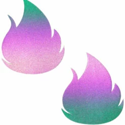 NevaNude Reflective Flame Pasties