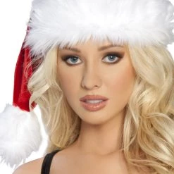 Roma Costume Fur Trimmed Santa Hat