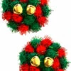 NevaNude Red & Green Reusable Silicone Christmas Nipple Pasties Lingerie