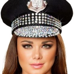 Roma Costume Studded Police Officer Hat Accessories