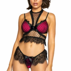 Roma Costume Cutesy Harness Lingerie Set