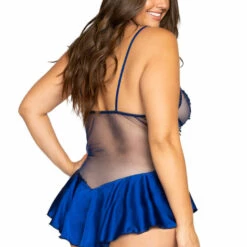 Roma Costume Heart Cutout Teddy With Applique Detail