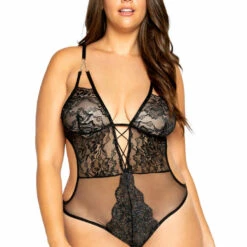 Roma Costume Glittered Teddy With Chain Detail