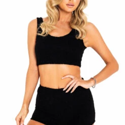 Roma Costume Cozy Fuzzy Short Set Lingerie