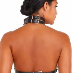 Roma Costume Leatherette And Chain Holster