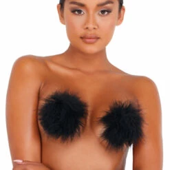 Roma Costume Furry Pasties Lingerie