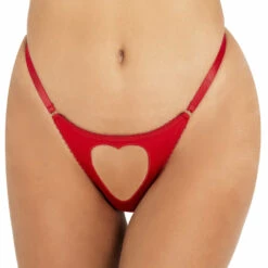 Roma Costume Lingerie Heart Cut Out Panty