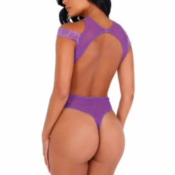 Roma Costume Lace And Mesh Cutout Teddy Teddy Lingerie