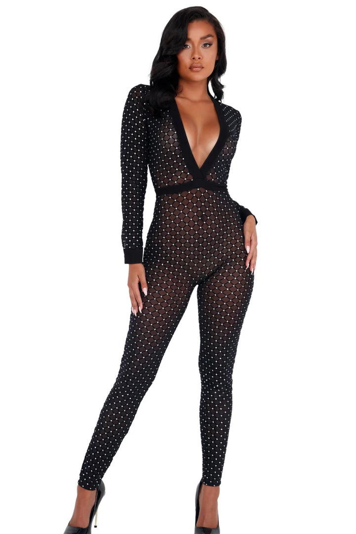 Roma Costume Bodystockings Sheer Glitter Bodysuit 4 Roma Costume Bodystockings Sheer Glitter Bodysuit