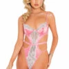 Roma Costume Lingerie Satin And Lace Underwire Teddy