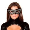 Roma Costume Accessories Rhinestone Cat Eye Mask