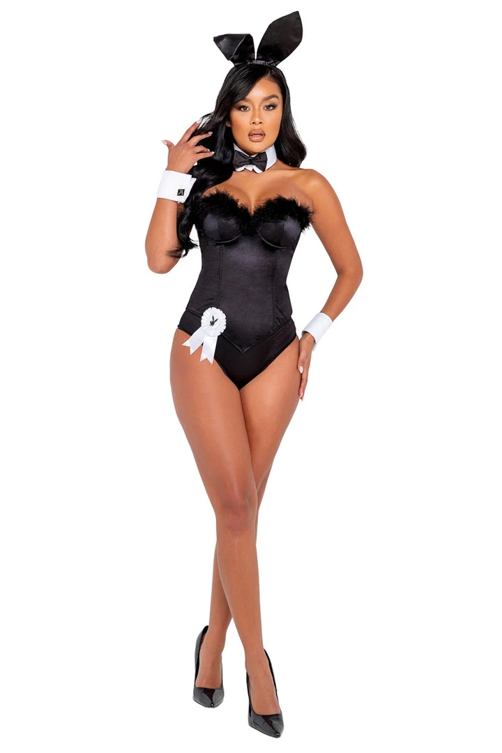 Roma Sexy Halloween Costumes Playboy Boudoir Bunny Costume 1 Roma Sexy Halloween Costumes Playboy Boudoir Bunny Costume