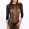 René Rofé Exotic Geometry Mini Dress
