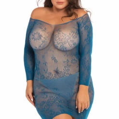 René Rofé Plus Size Open Season Off The Shoulder Chemise 6 René Rofé Plus Size Open Season Off The Shoulder Chemise
