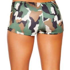 Roma Costume Camouflage Boy Shorts Clothing