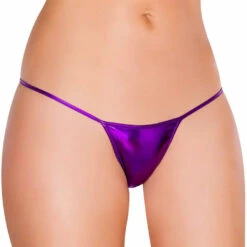 Roma Costume Playful Metallic Thong 34 Roma Costume Playful Metallic Thong