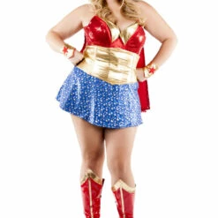 Starline Costume Plus Size Wonder Lady Costume 5 Starline Costume Plus Size Wonder Lady Costume
