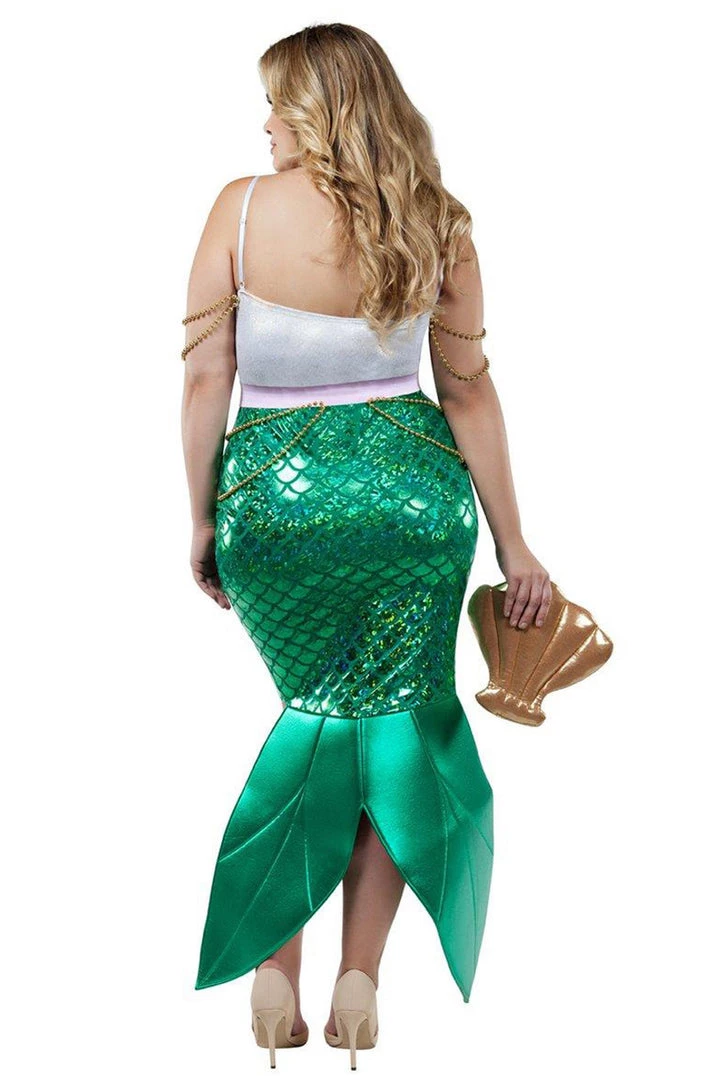 Starline Costume Plus Size Alluring Sea Siren Costume 2 Starline Costume Plus Size Alluring Sea Siren Costume