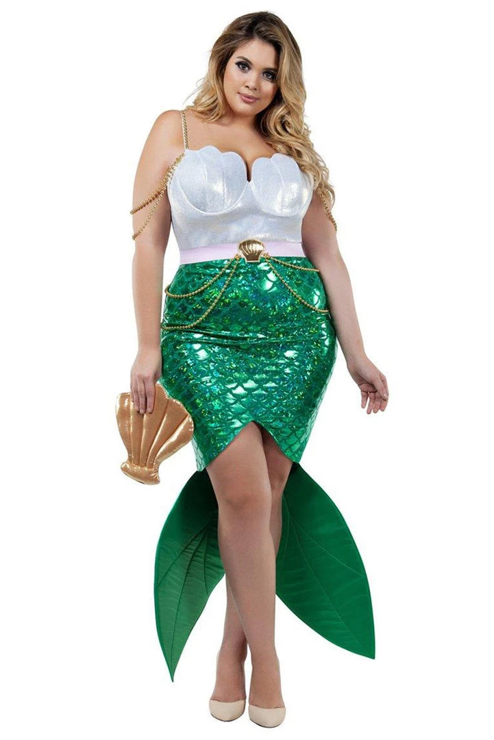 Starline Costume Plus Size Alluring Sea Siren Costume 1 Starline Costume Plus Size Alluring Sea Siren Costume