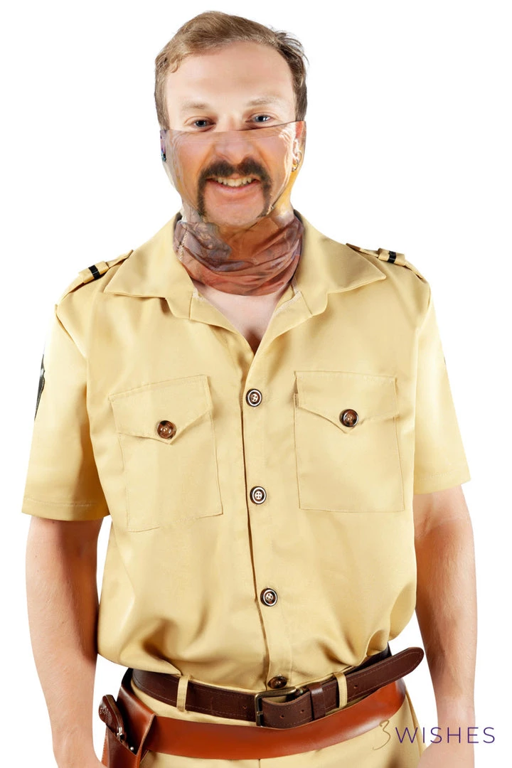 Starline Costume Joe Exotic Mugshot Mask 2 Starline Costume Joe Exotic Mugshot Mask