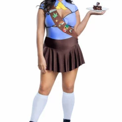Starline Plus Size Brownie Scout Costume
