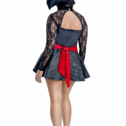 Starline Plus Size Red Skeleton Witch Costume