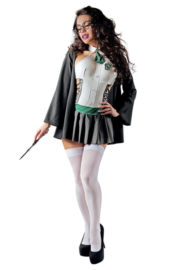 Starline Slythering School Girl Costume 1 Starline Slythering School Girl Costume