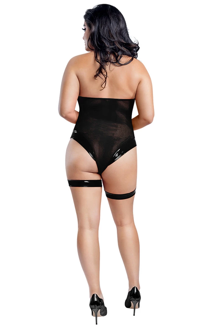 Starline Plus Size Black Skull Hottie Costume 2 Starline Plus Size Black Skull Hottie Costume