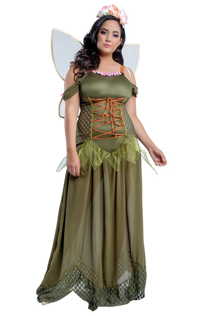 Starline Plus Size Rose Fairy Princess Costume 1 Starline Plus Size Rose Fairy Princess Costume