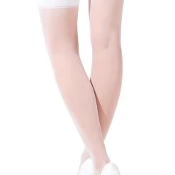 Starline Sheer White Thigh Highs