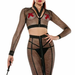 Starline Lingerie Femdom Fishnet Dominatrix Outfit