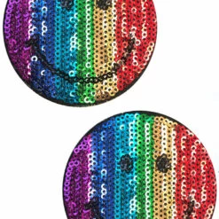 NevaNude Sequin Smiley Faces Nifty Nipple Pasties