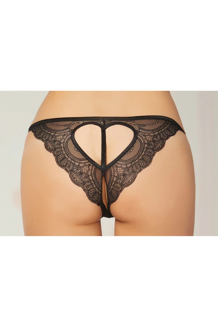 Seven Till Midnight Open Crotch Heart Back Panty 3 Seven Till Midnight Open Crotch Heart Back Panty
