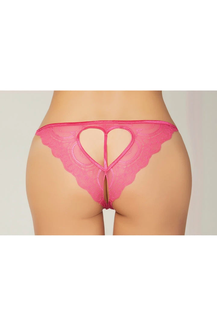 Seven Till Midnight Open Crotch Heart Back Panty 5 Seven Till Midnight Open Crotch Heart Back Panty