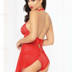 Seven Till Midnight Lingerie High Neck Keyhole Babydoll 12 Seven Till Midnight Lingerie High Neck Keyhole Babydoll