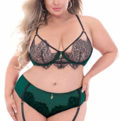 Seven Till Midnight Plus Size Forever Yours Bra Set