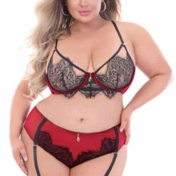 Seven Till Midnight Plus Size Forever Yours Bra Set