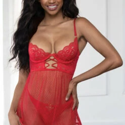 Seven Till Midnight Lingerie Heart's Desire Underwire Babydoll