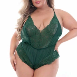 Seven Till Midnight Plus Size Delicate Play Romper 7 Seven Till Midnight Plus Size Delicate Play Romper