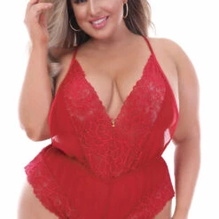 Seven Till Midnight Plus Size Delicate Play Romper 9 Seven Till Midnight Plus Size Delicate Play Romper