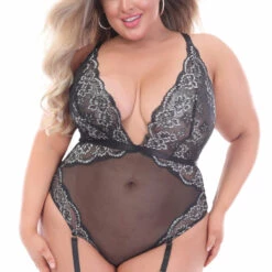 Seven Till Midnight Plus Size Passion Teddy